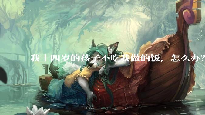 我十四岁的孩子不吃我做的饭，怎么办？