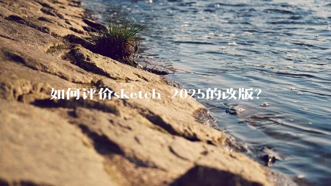 如何评价sketch 2025的改版？